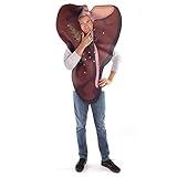 Savory Sirloin Steak Halloween Costume - Funny Food Meat Outfit