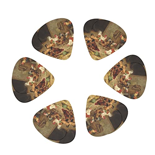 Médiators Guitare 12-Pack Poulet Rôti Poule Ferme Médiators Pour Guitare Électrique Guitare Acoustique Diverses Guitares - Les Beatles, Paul McCartney, John Lennon, RIngo Starr, George Harrison Médiators Guitare 12-Pack Poulet Rôti Poule Ferme Médiators Pour Guitare Électrique Guitare Acoustique Diverses Guitares