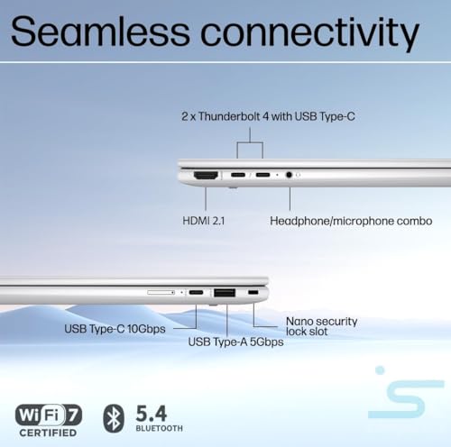 Image of HP EliteBook x360 1040 G11 14 inch 2-in-1 Laptop (Intel Ultra 7 155H VPro, 32GB DDR5, 1TB SSD, 2.8K QHD+ Touchscreen OLED), Business AI PC, Premium EliteBook 840, 14-Hr Battery Life, IR Webcam, Win 11 Pro