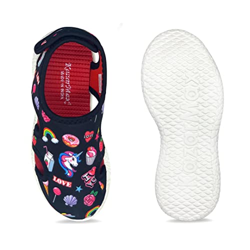 Image of KazarMax Kids Boys and Girls Lightweight | Comfort | Easy Slip-On | Breathable | Printed Sandal