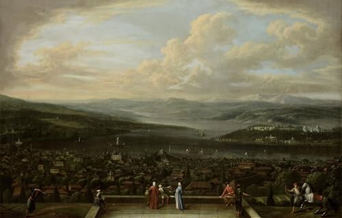 Cuadro de Estambul para salones modernos: arte clásico Jean Baptiste Vanmour 60x90