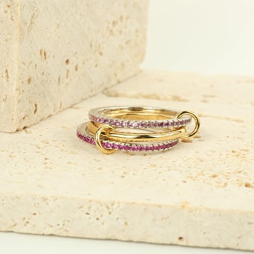 Holinse Stackable Rings For Women thumb #3