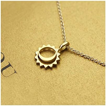 Miniatura 2 de Baydurcan - Collar con dijes de ancla, brújula o elefante para la amistad o la buena suerte, con una tarjeta de regalo con un mensaje