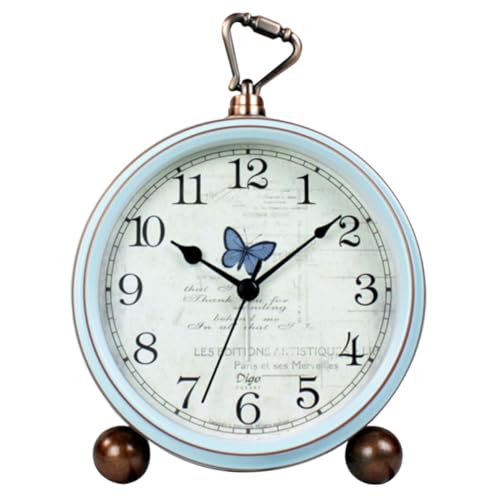 Reloj de sobremesa retro CRAFTHROU con alarma para salon 2
