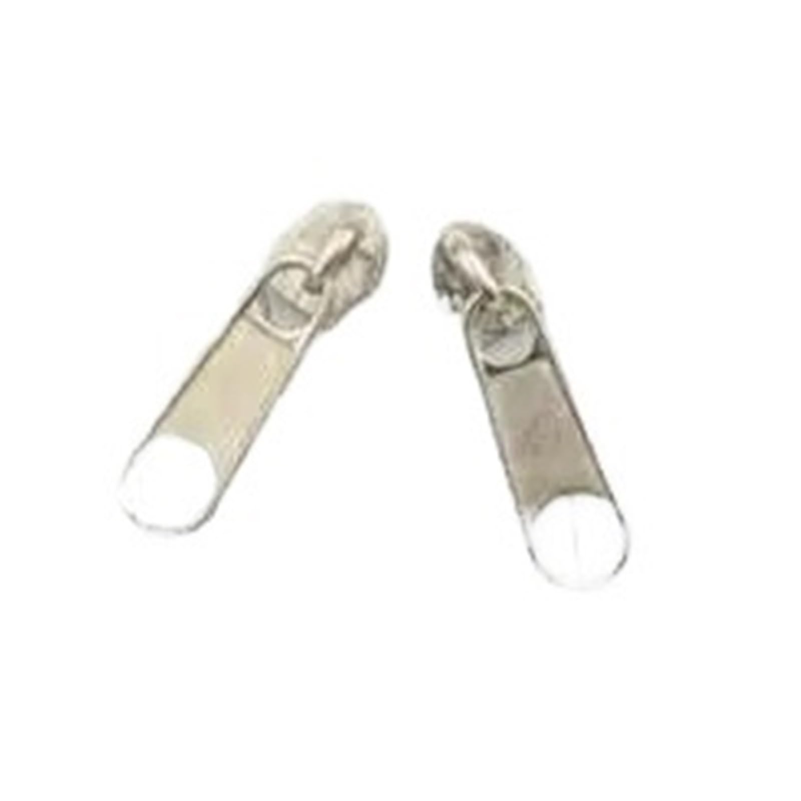 10–120 Stück Zinklegierung-Metallschieber for 3# Nylon-Spulenreißverschluss, DIY-Reißverschlusskopf for Nähen von Schneiderwerkzeugen für Jacken Nähen Mäntel(Color-38,120pcs)