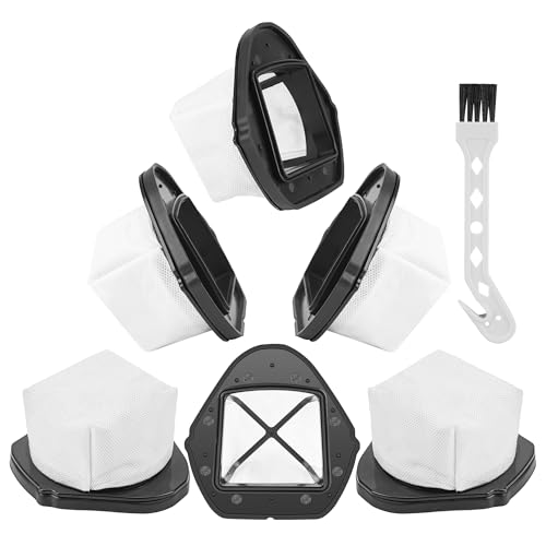6 Pack Dust Cup Filters Replacement for Shark Cordless Hand Vac SV780 SV75Z SV728N SV726N, Compared to Part # XF769, XSB726N
