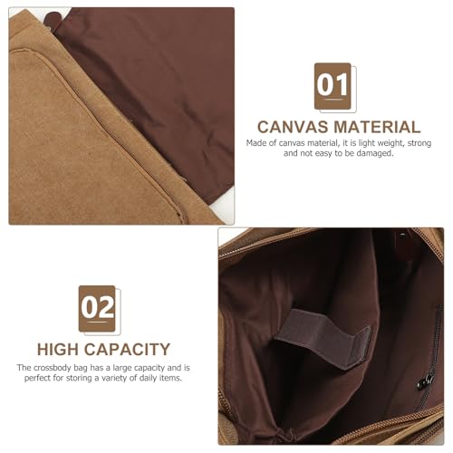 Bolso bandolera ligero para hombres que necesitan espacio sin cargar peso extra 5