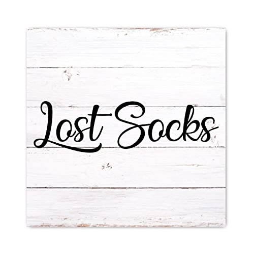 Panneau mural bois Lost Socks cadre texturé haut de gamme