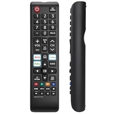 Replacement BN59-01315A BN59-01315J Remote Control Compatible with Samsung 4K Crystal UHD 6/7/8/9/TU-7000 Series Smart TV(BN59-01315E)