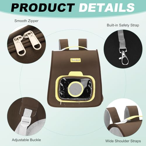 Sac à dos de transport pour chat pliable pour simplifier vos sorties - 4