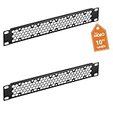 Installation facile sans hassle-Free : chaque kit comprend 2 panneaux vierges 1U et 8 ensembles de vis de montage M6 et écrous de cage pour une installation rapide, sûre et sans tracas