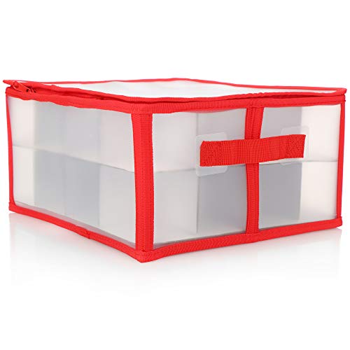 Com-four® Scatola per Palline di Natale