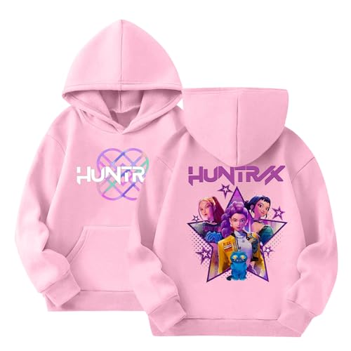 Demon Hunters Sudaderas con Capucha para Niñas Amante De La Música Pop Regalo Hip...