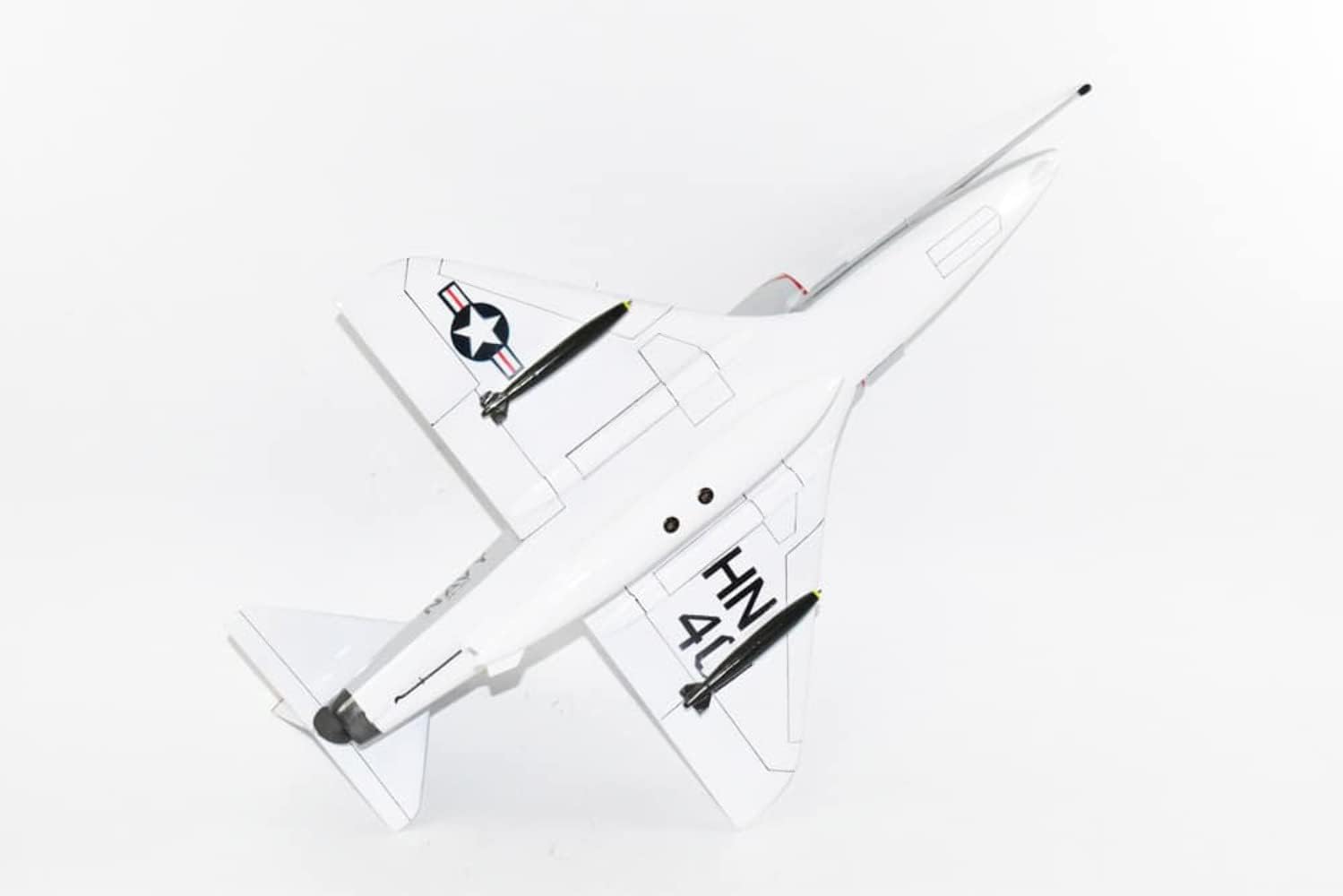 VA-112 Broncos USS Kitty Hawk 1967 A-4c Model, 1/27th Scale, Mahogany, Navy