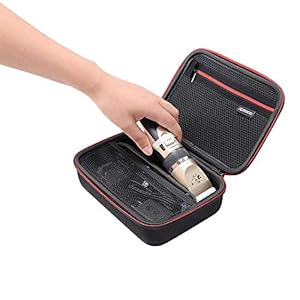 RLSOCO Carrying Case for Oneisall Dog Clipper/Wahl Dog Clippers/YABIFE/Ceenwes/Sminiker Dog Clippers Pet Clippers Electric Pets Hair Trimmers Shaver, Pet Nail Grinder(Empty Case Only) RLSOCO Carrying Case for Oneisall Dog Clipper/Wahl Dog Clippers/YABIFE/Ceenwes/Sminiker Dog Clippers Pet Clippers Electric Pets Hair Trimmers Shaver, Pet Nail Grinder(Empty Case Only)