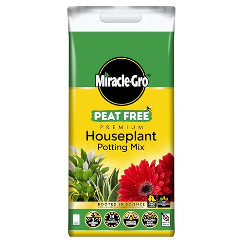 Miracle-Gro Premium Peat-Free Houseplant Potting Mix, 10L