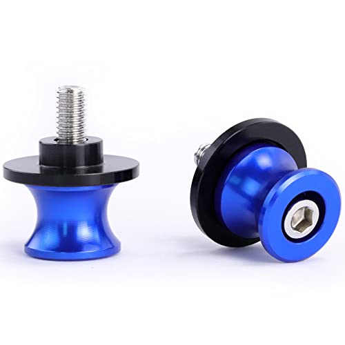 Diabolos M8 en acier inoxydable bleu haute résistance pour béquille de stand moto CBR et GSXR
