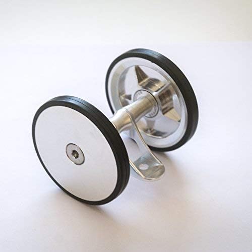 a c e Large Stylish Double Mudguard Roller for Brompton Lightweight Silver L-Doub-ROL-SIL