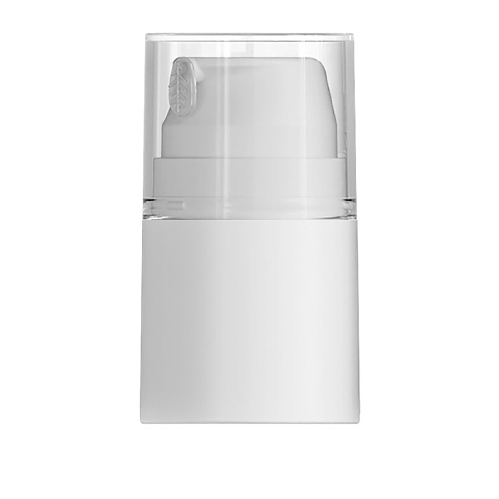 3Pcs Portable Travel Empty Airless Pump Jar Cream Dispenser Refillable Leak Proof Cosmetic Bottle Storage Container for Travel