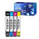 Le produit comprend: 4 paquets de cartouches d'encre 408L. 1 x 408L Noir, 1 x Cyan, 1 x Magenta, 1 x Jaune