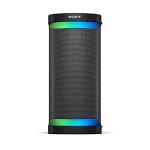 Sony SRS-XP700 krachtige Bluetooth partyluidspreker met omnidirectioneel partygeluid, verlichting en 25 uur batterij (IPX4, Mega Bas, snellaadfunctie, Party Connect) zwart