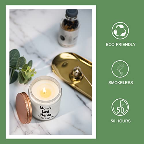 Gifts For Mom- Birthday Mother's Day Mothers Day Gifts For Mom From Daughters, Son- Christmas Candles Gifts For Women Funny Unique Mom Presents- Lavender Scented #TOP4