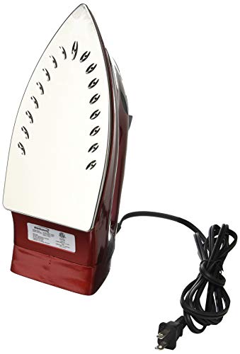 Brentwood Steam Iron, With Auto Shut-Off, Red #TOP1