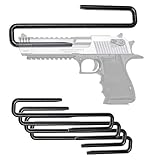 SnapSafe Handgun Hangers .440 Caliber, 75874, 4pk - Maximize Gun Safe Space with Easy Access Under S