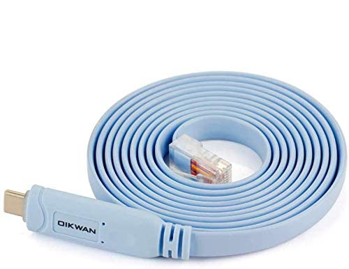 OIKWAN 10ft FTDI USB-C to RJ45 Serial Adapter，USB C to Console Cable Essential Accessory of Cisco, NETGEAR, Ubiquity, LINKSYS, TP-Link Routers/Switches for Laptops … - Thumbnail 7