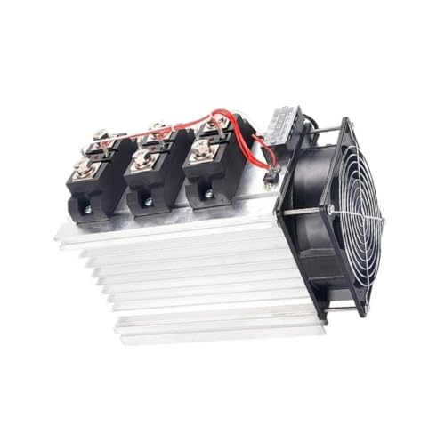 Relais statique triphasé DC-AC 80A avec module thyristor et protection thermique intégrée