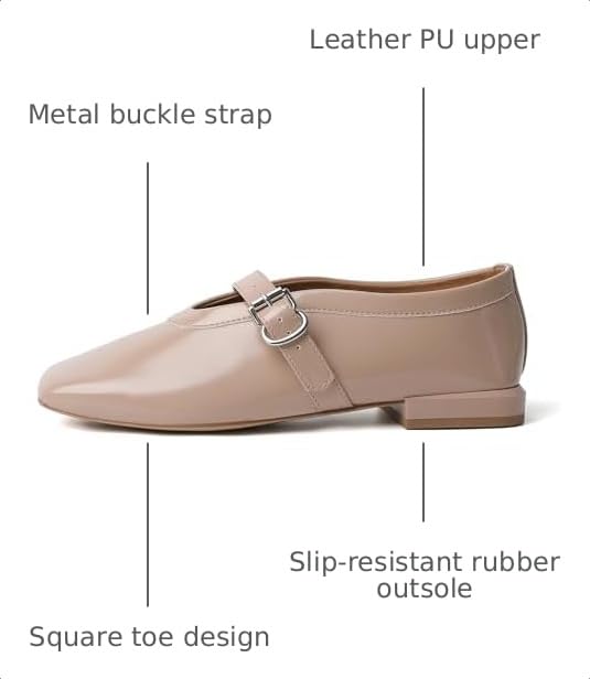 Image of vivianly Mesh Ballet Flats Shoes for Women Flats Comfortable Dressy Round Toe Mesh Flats Fishnet Mary Jane Flats for Events Party Leisure