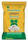 Khushboo Gold Premium 1121 Basmati Reis - 1x 20 kg - indischer Langkornduftreis - ohne Zusätze & höchste Qualität - ideal für Reisgerichte mit Relish & Chutney - angebaut in der Himalaya Region