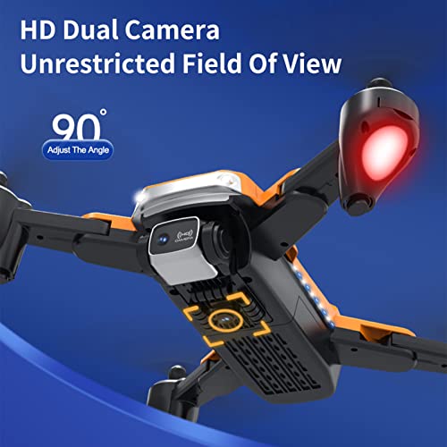 Homesen Drone RC com câmera 4K Dual Camera RC Quadcopter com função de prevenção de obstáculos contr