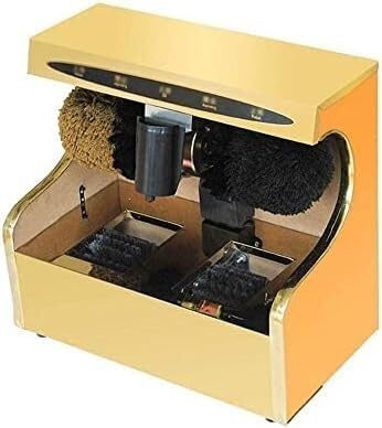 Shoe Polisher Fully Automatic, Household Electric Shoe Brush Machine, Electric Shoe Polisher, Automatic Induction Dust Removal Treatment with Shoes Cleaning Brush Kit Multi Br