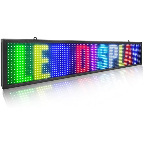 Amazon | 屋内外兼用 LEDポード横縦両用 LED看板 電光掲示板