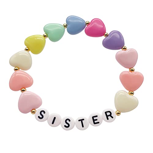 Image of Sister's Big Bracelet Gift, Little Girls' Sister Jewelry