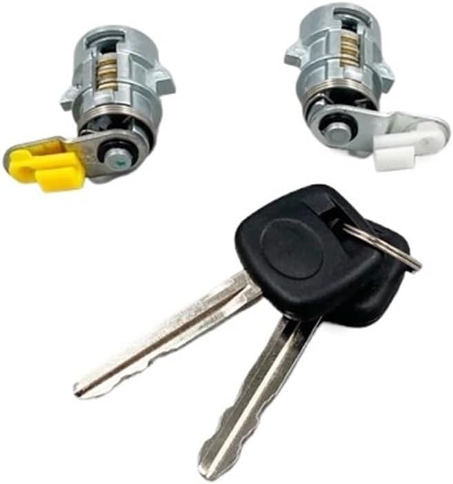 1 set front door lock key cylinder Compatible with toyota pickup hilux RN85 LN106 1989-1997
