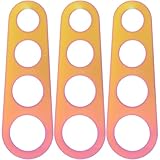DIYEAH 3 Stück Teiliges Spaghetti Messgerät aus Edelstahl Pasta Portionierer Präzise Pasta Mengenkontrolle Langlebiges Küchenzubehör Einfach zu Bedienen für Spaghetti und Pastagerichte