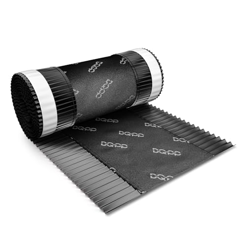 DQ-PP FIRSTBAND | Länge 5m | vRoll | Breite 390mm | Graphit RAL 7016 |Aluminium PP Vlies | Selbstklebend | Dach Dachfirst Firstrolle First Rollfirst Band | Grat Gratrolle Gratband Firstabdeckung