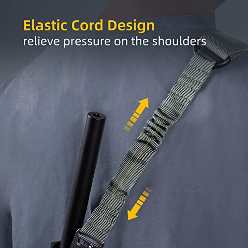 Image of Cvlife Two Point Sling Adjustable with 2 Pack 360 Swivel for M-Rail