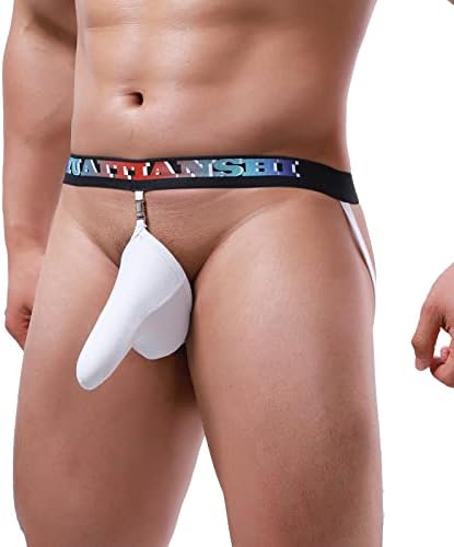 YUHAOTIN Sexy Mens Underwear Naughty Rare Meat Mens Fashion Casual Solid Color Leather Shorts Sexy Soft Leather Taste Shorts Pants