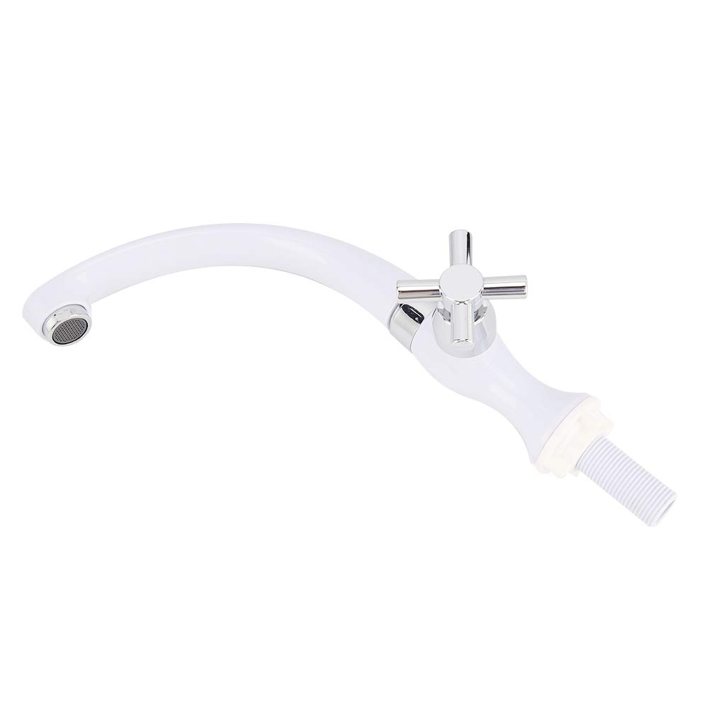 Alvinlite Cold Water Outdoor Faucet Single Type Cold Faucet Water Tap Single Hole Bathroom Sink Faucet for Bathroom — view 7