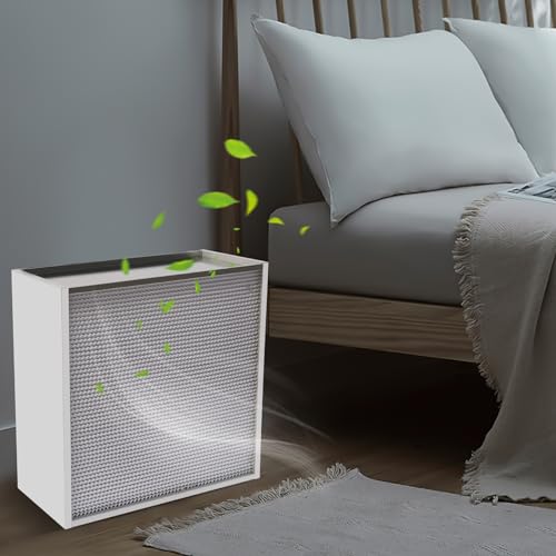 HEPA Replacement Filter, 24''x24''x11.5'' AC Filter, True HEPA Folding Air Filter, Replacement Air Filter with Galvanized Frame, 99.99% Standard Filter for Smoke, Dust, and Hazardous Vapors