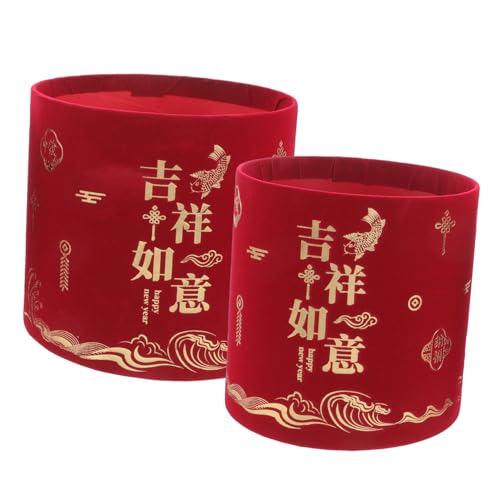 Pot de fleurs de style chinois HJMMHX porte-bonheur en papier pour cérémonie et décoration de table