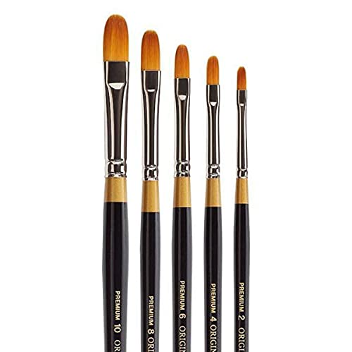 KINGART B-011 Premium 5 pc. Original Gold 9500 Series Filbert Art...