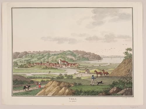 Tableau Vejle du sud-ouest pour sublimer votre décoration de chambre vintage, format grand 60x90cm