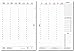 Ricambio agenda A4 Verticale BIANCO 21x30 settimanale forata (4 fori) agenda organizer - 2021