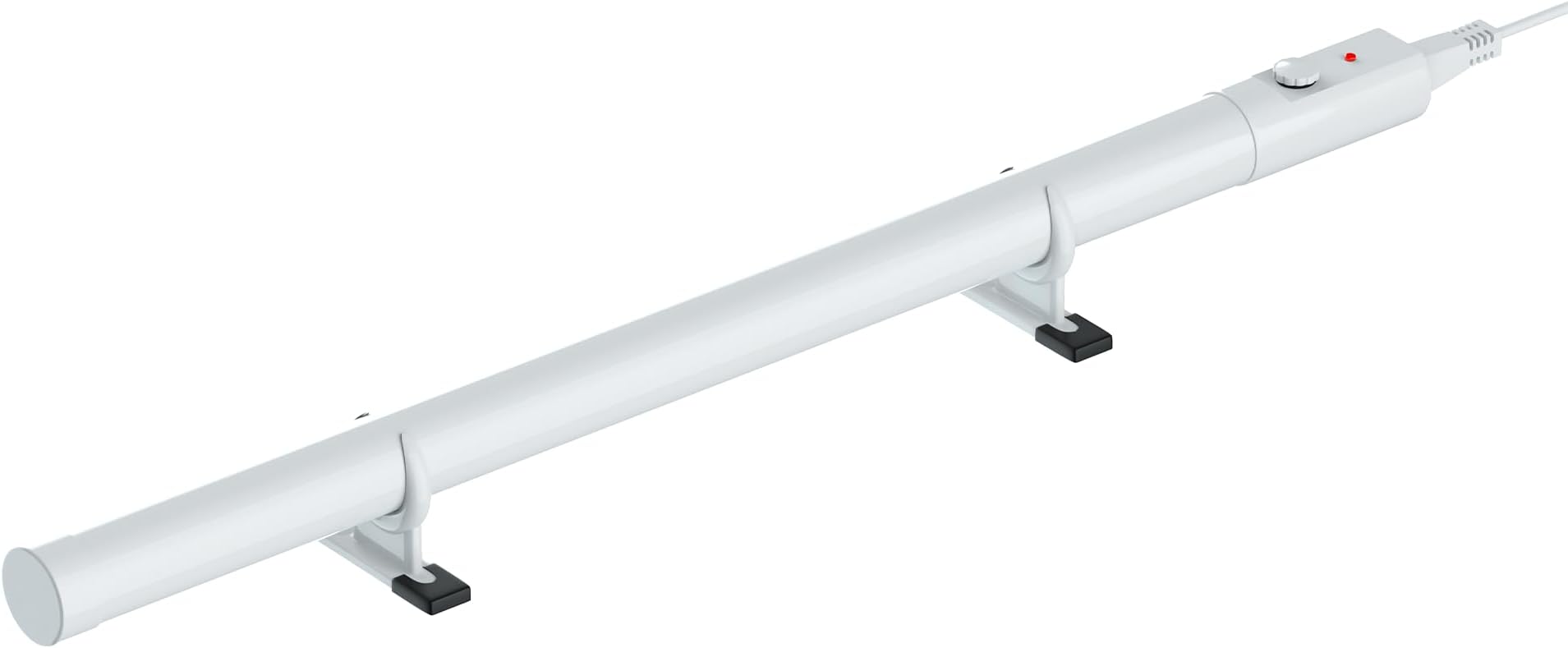Slimline Ecoheater Tube Heater with Thermostat White 750mm 90W