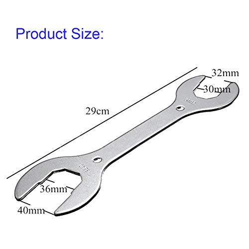 Bike Headset Wrench Bicycle Front Fork Wrench Tool 30/32/36/40mm Steel Wrench Spanner for MTB Mountain Bike Road Bike