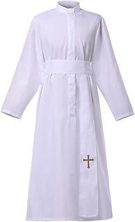 Mens Clergy Robe Preacher Cassocks Mens Praise Worship Robes